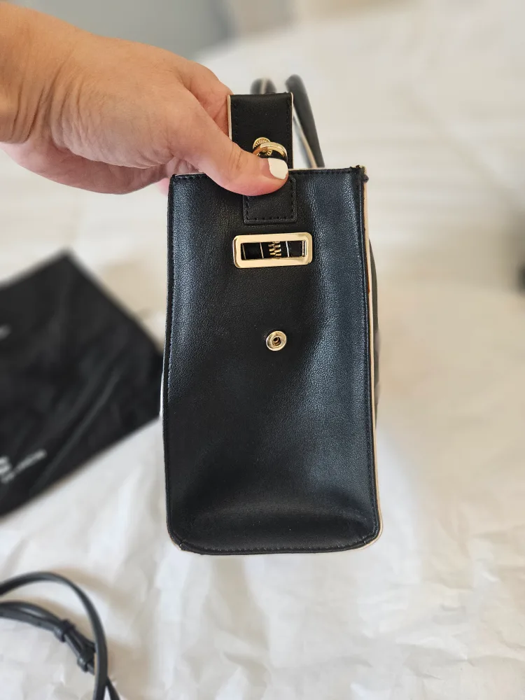 Elisabetta Franchi Black Tote Bag image indicator(4)