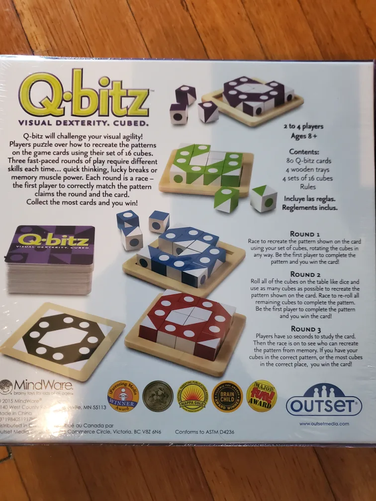 Q-bitz Visual Dexterity Game image indicator(2)