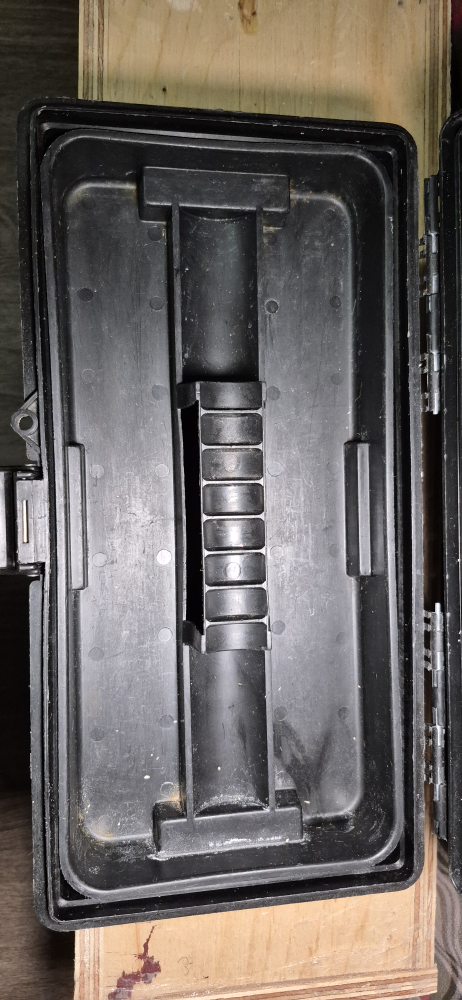 Black Plastic Toolbox - photo 4