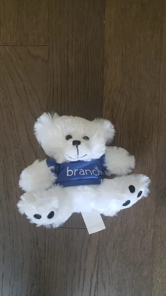 White Teddy Bear Plush Toy thumbnail