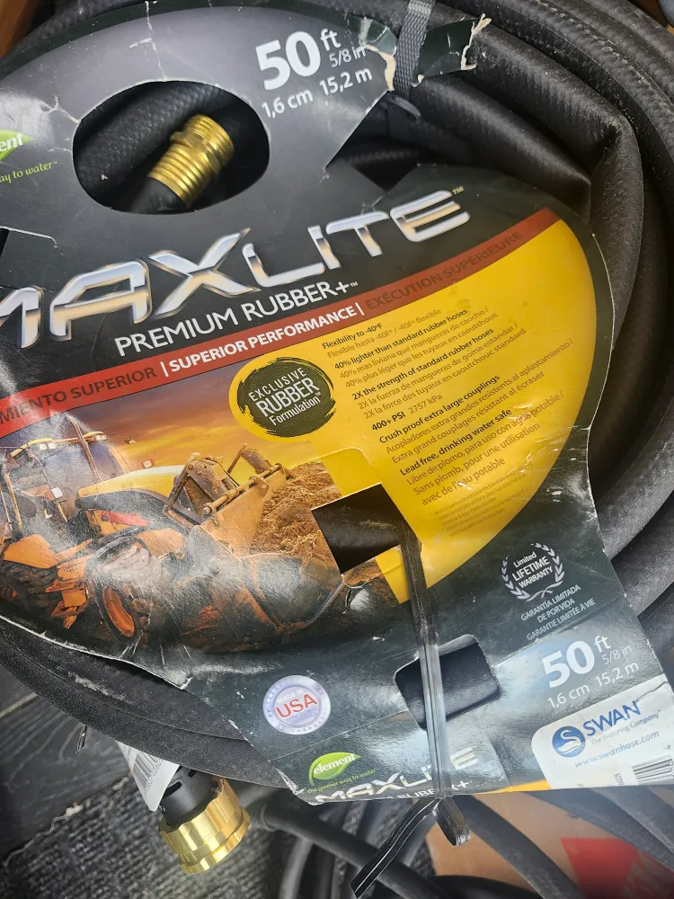 Brand New Swan MAXLite+ Premium Rubber Hose 50ft thumbnail