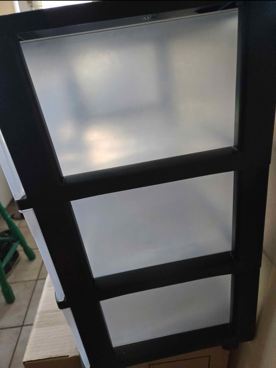 Sterilite 3-Drawer Wide Storage Carts on wheels - photo 3