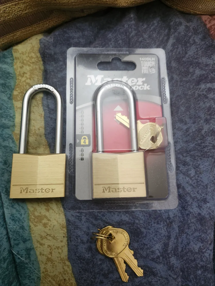 Master Lock 140DLH Padlock, New in Package thumbnail