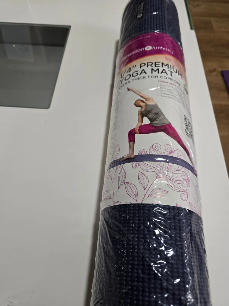 Zenzation Athletics 1/4" Premium Yoga Mat - New image indicator(2)