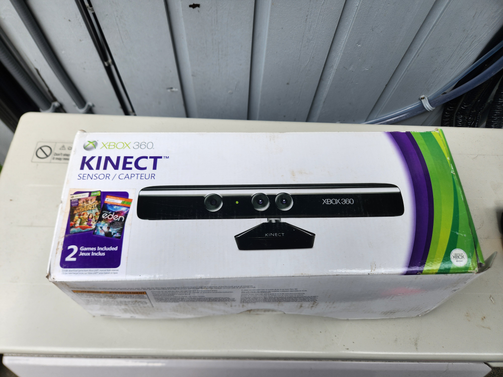 Xbox 360 Kinect Sensor with Games Included