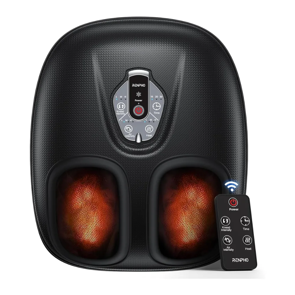 Renpho Shiatsu Foot Massager with Heat & Remote – Deep Kneading thumbnail