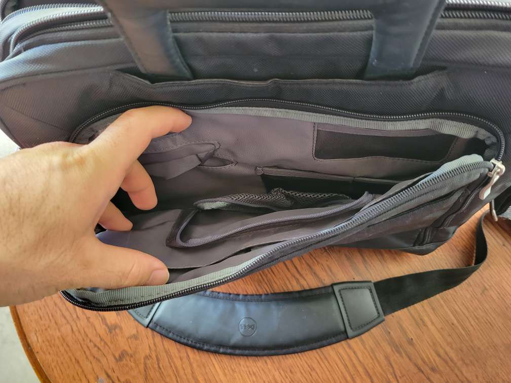 Dell Black Laptop Bag In Excellent Condition - photo 3