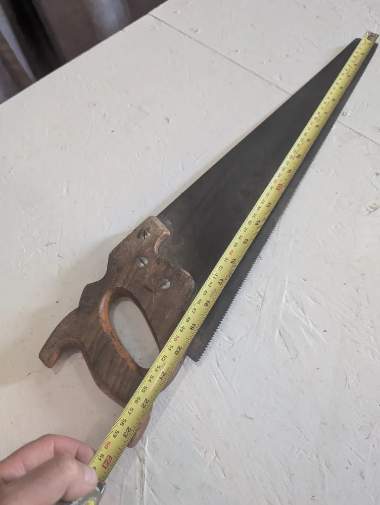 Vintage Hand Saw - 20 inch blade image indicator(5)