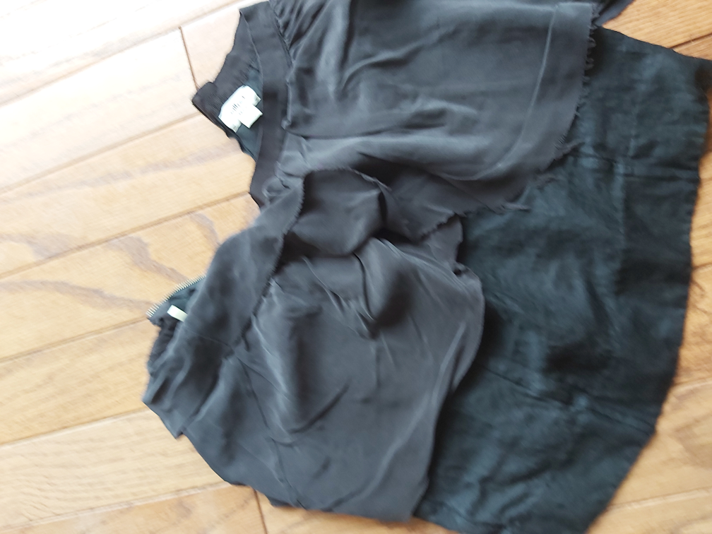 Vince Black Silk Blend Top