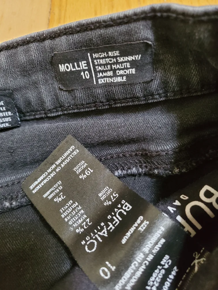 Buffalo David Bitton Mollie Jeans - Size 10 thumbnail
