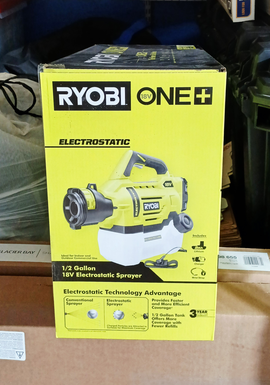 Ryobi 18V ONE+ Electrostatic Sprayer [1/2 Gallon] - NEW! - photo 3