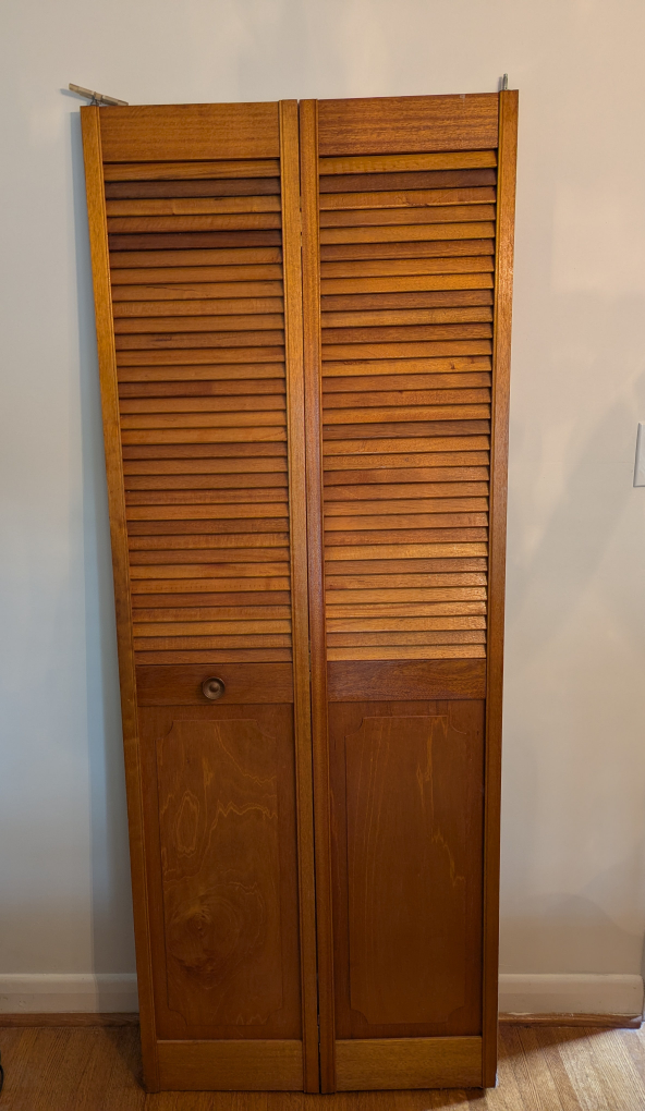 Wooden Bi-Fold Closet Door