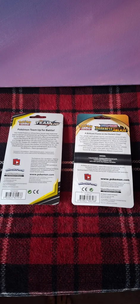 Pokemon TCG Team Up & Darkness Ablaze Packs image indicator(2)