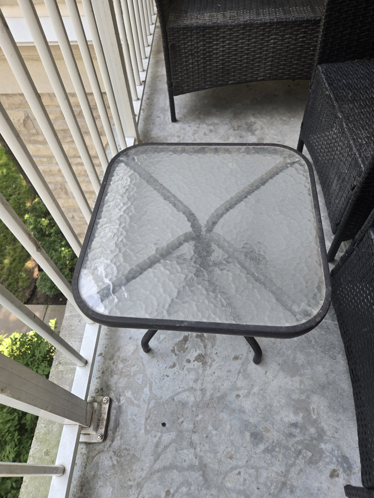 Moving Sale Wicker Patio Set - Loveseat, Chairs & Table - photo 4