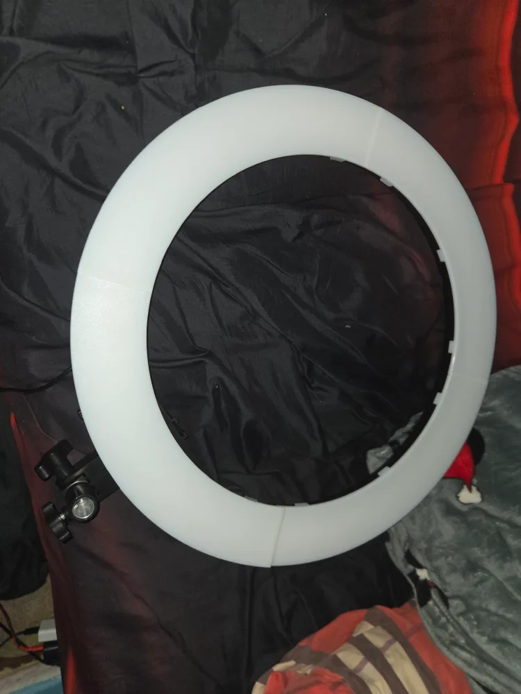 LED Ring Light with Tripod Stand image indicator(2)