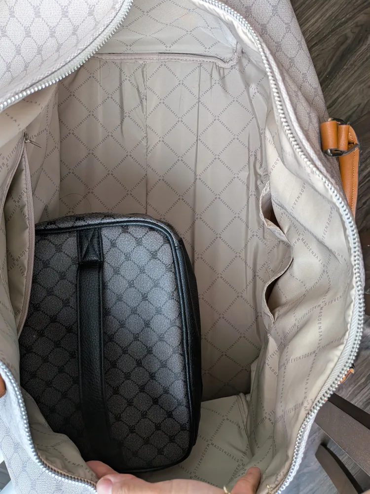 STEVE MADDEN Weekend Bag and Makeup Bag image indicator(2)