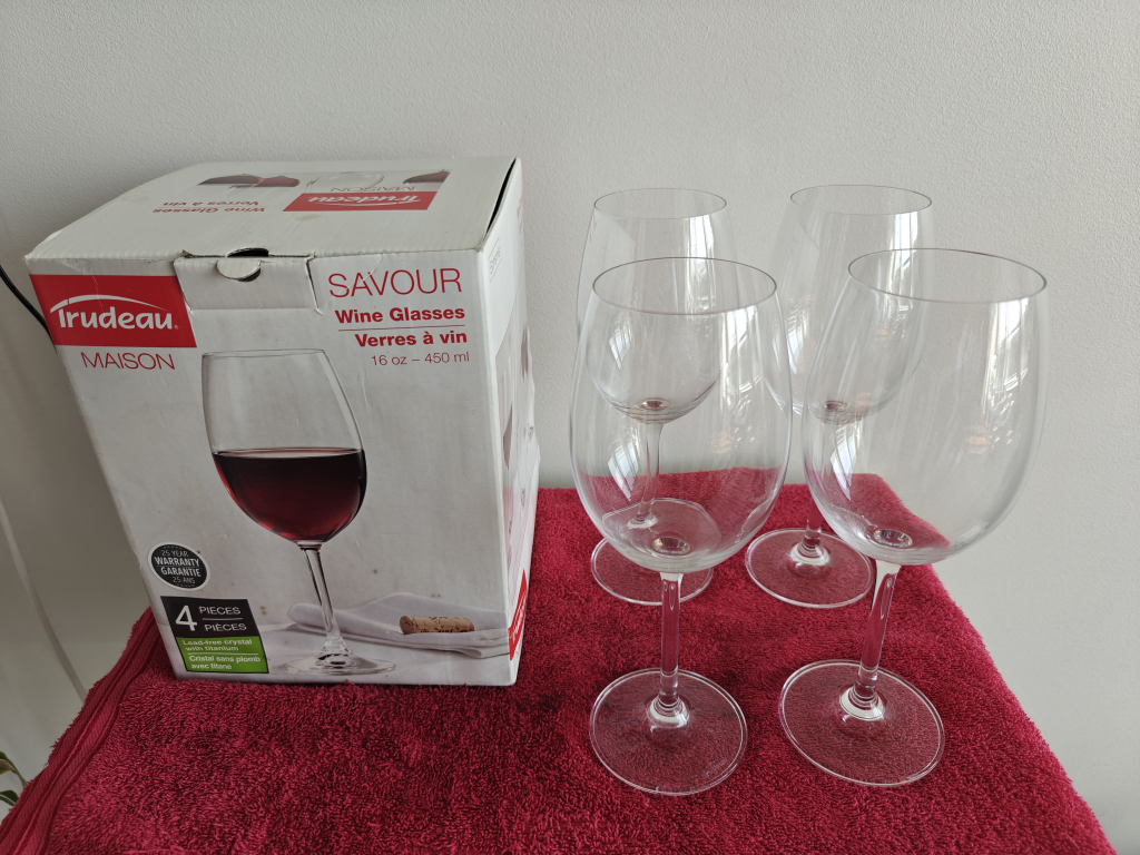 Trudeau Savour Wine Glasses - 4 Piece Set - photo 2