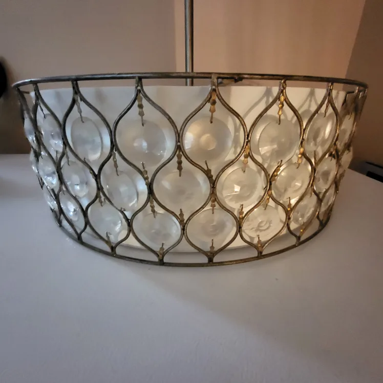Vntg Mid Century Chandelier Retail $365 image indicator(2)