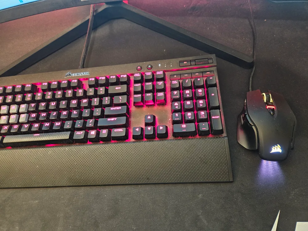 Corsair K70 RGB Mechanical Keyboard and mouse thumbnail