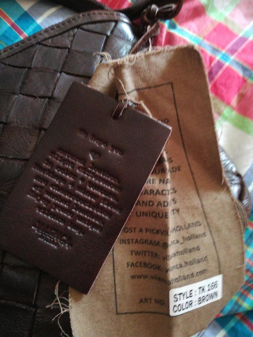 VILENCA Brown Leather Handbag - photo 2