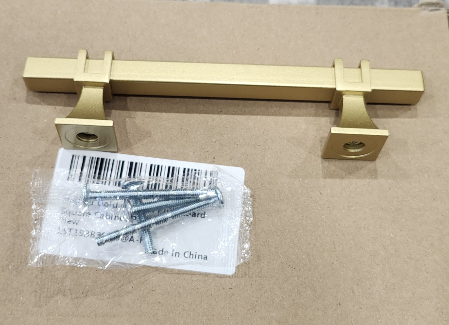 Gold Cabinet Pulls (10 in a box)