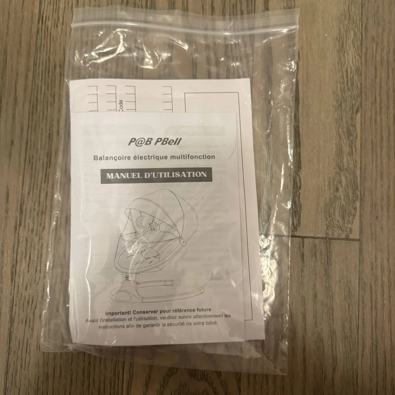 5-Speed Electric Baby Swing with Bluetooth & Remote image indicator(7)