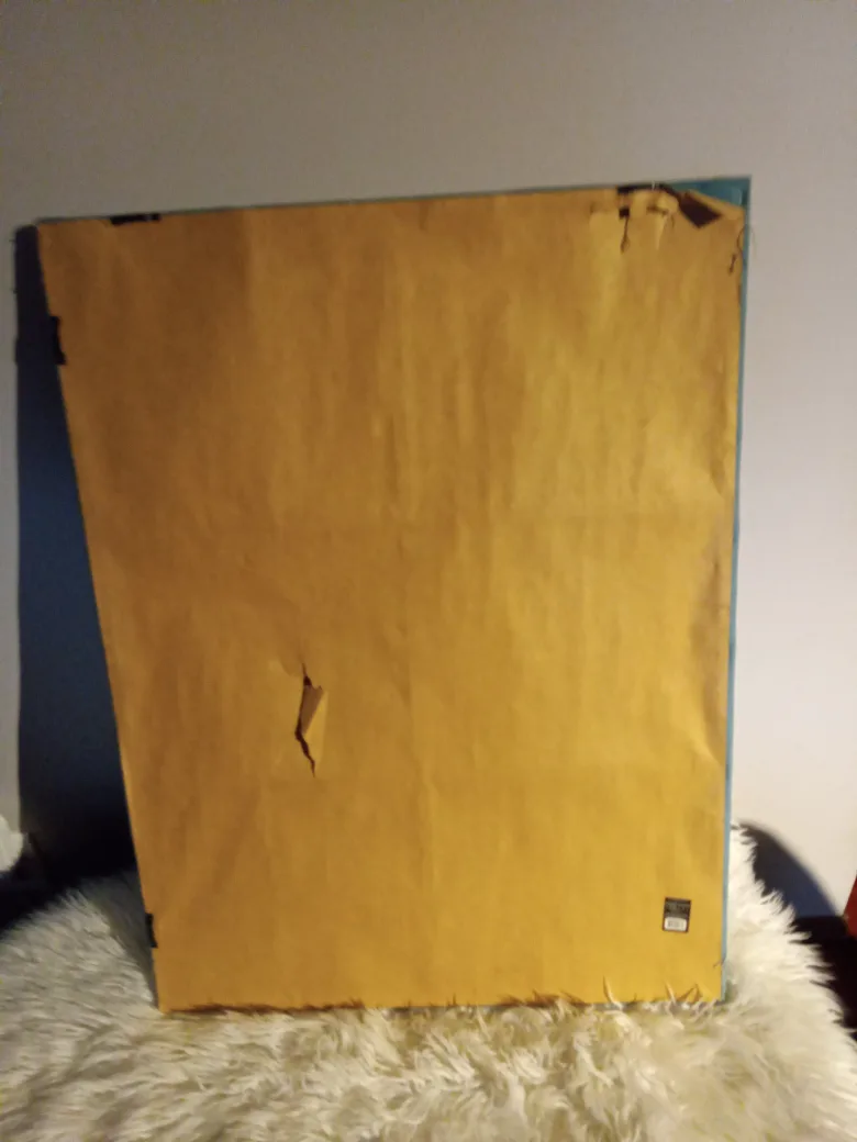 Framed Wall Art - Teal Fabric pin board image indicator(2)