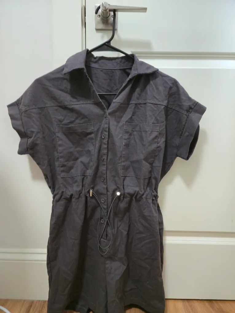 Grey Romper thumbnail