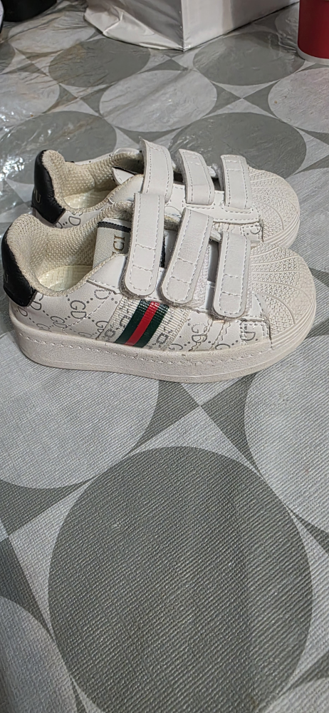 White Sneakers with Straps - photo 2