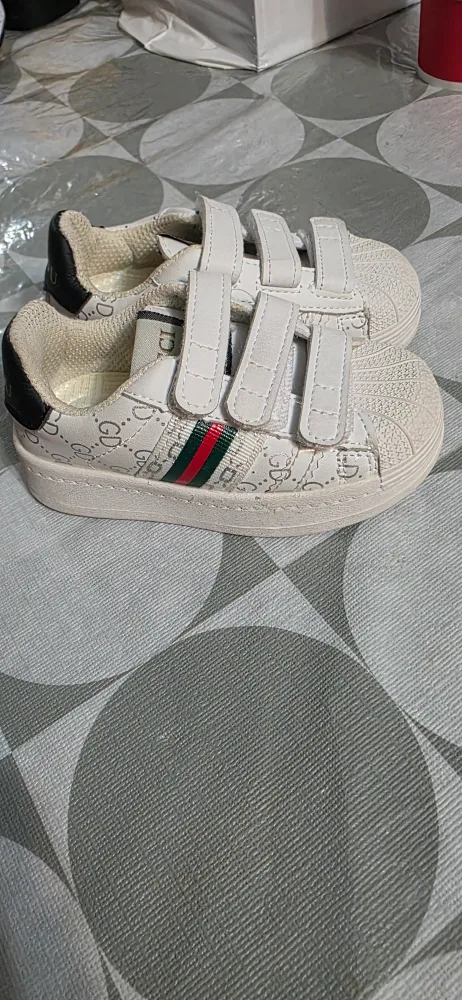 White Sneakers with Straps image indicator(2)