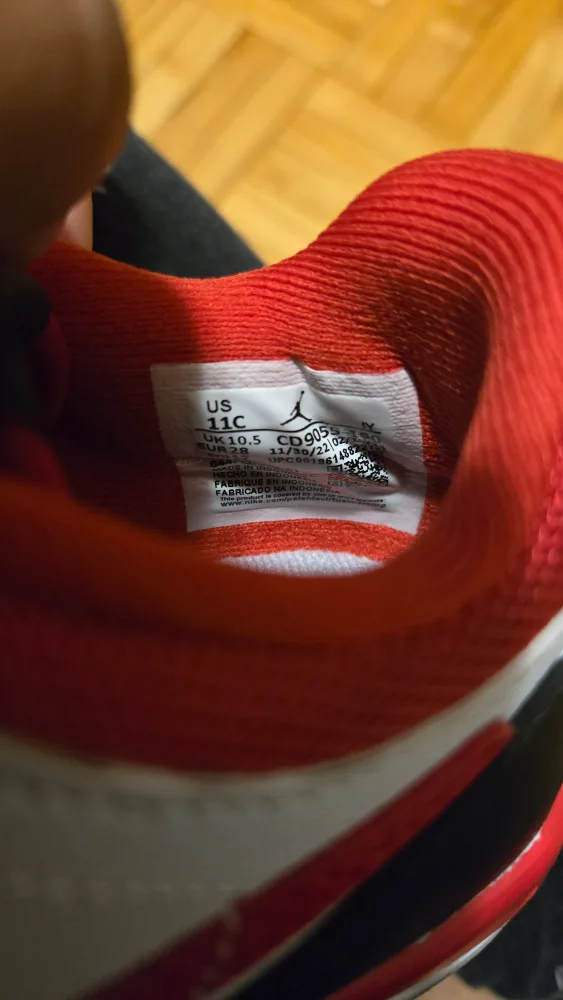 Nike Jordan Trainer ST Toddler Size 11C - New in Box! image indicator(4)