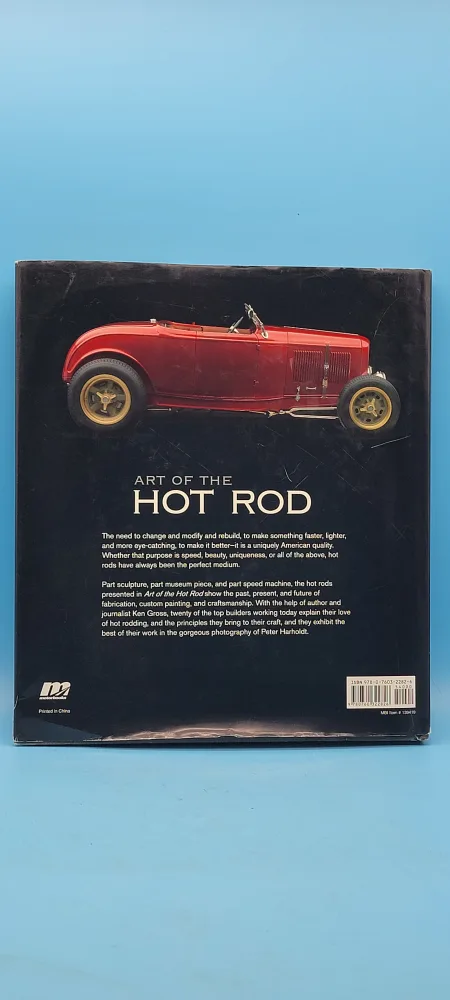 🥳VGC🤩 ART OF THE HOT ROD by Ken Gross Hardcover image indicator(2)