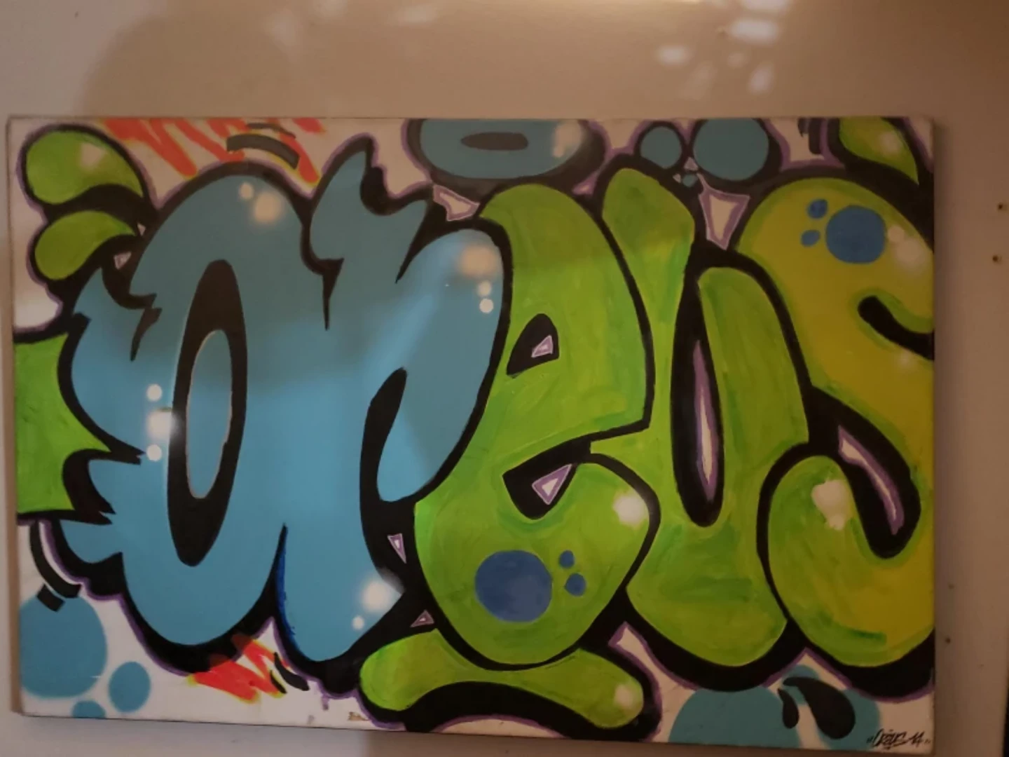 Graffiti Artwork 1971 era - photo 2