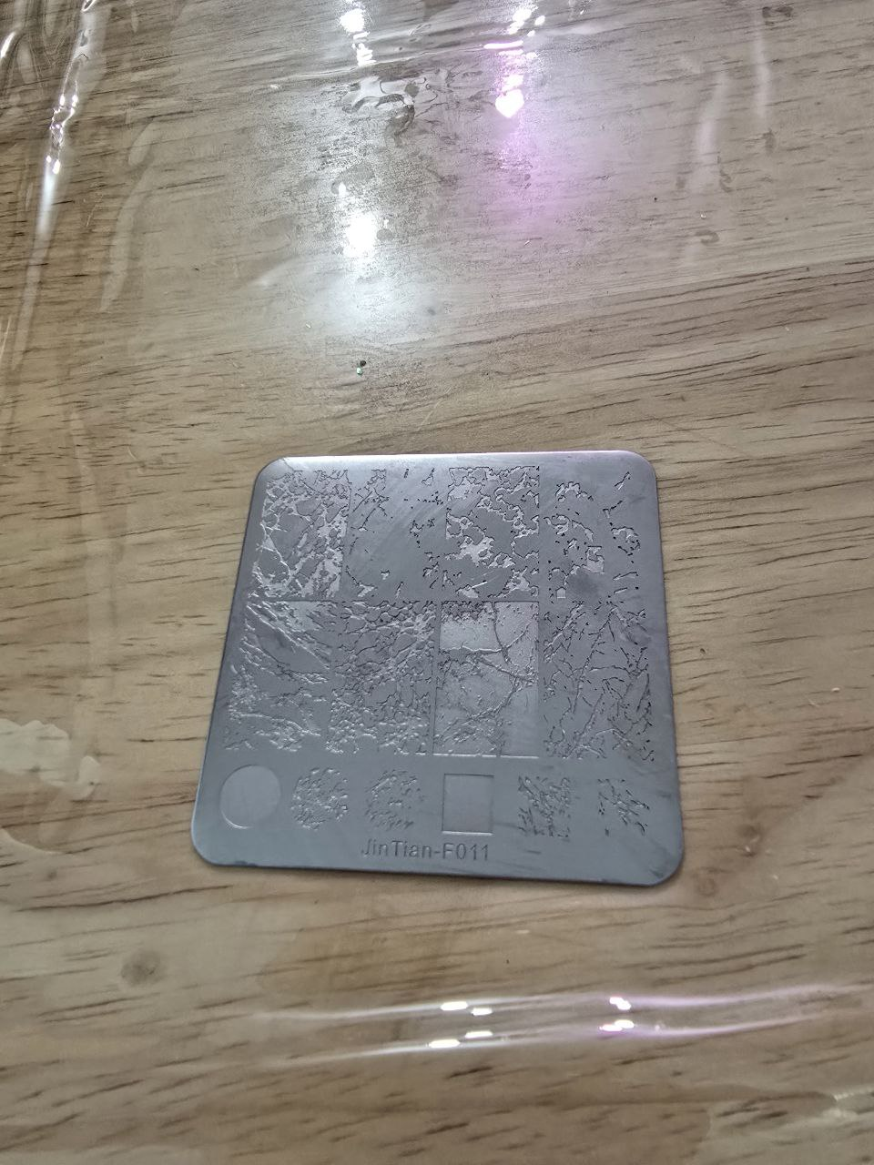 🖋 Nail Stamping Plate – JinTian F011 🖋