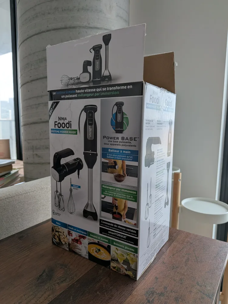 Like New Ninja Foodi Power Mixer System 650 Watts thumbnail