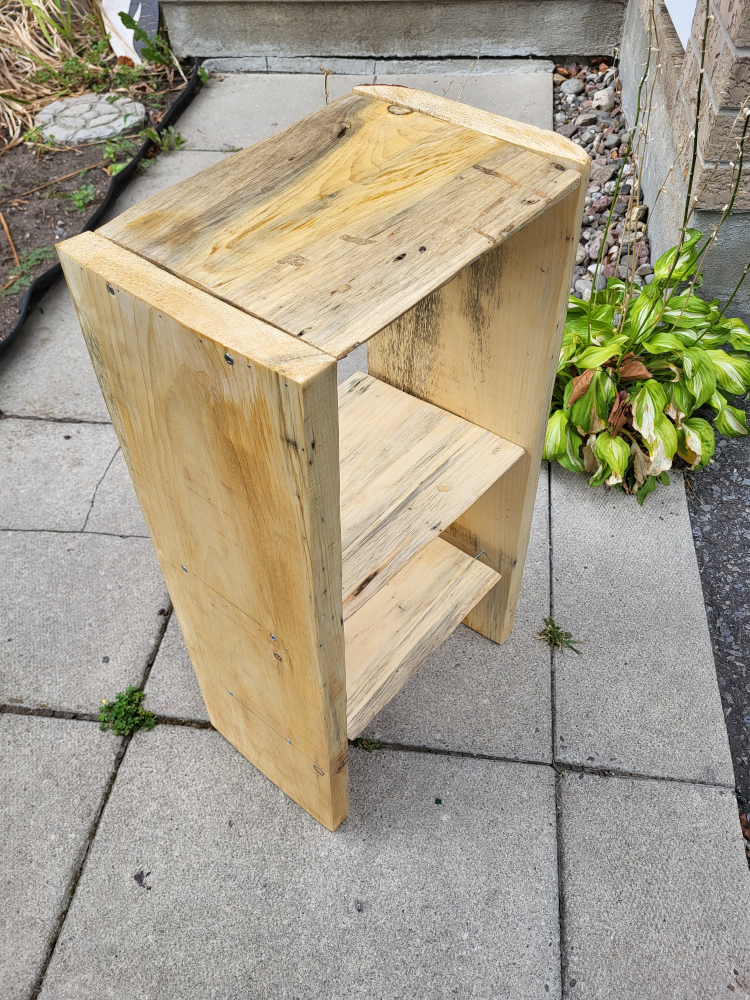 Ugly Terrible Wooden Side Table - photo 2