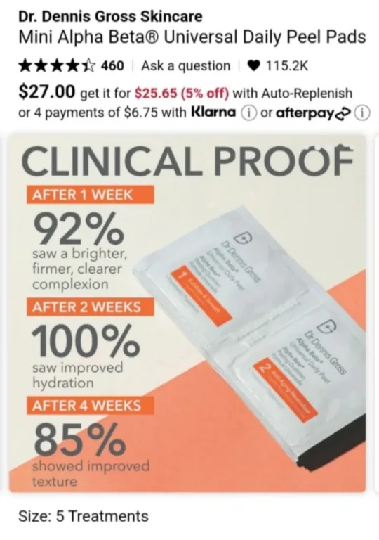 Dr. Dennis Gross Peel Pads - 5 Treatments image indicator(5)