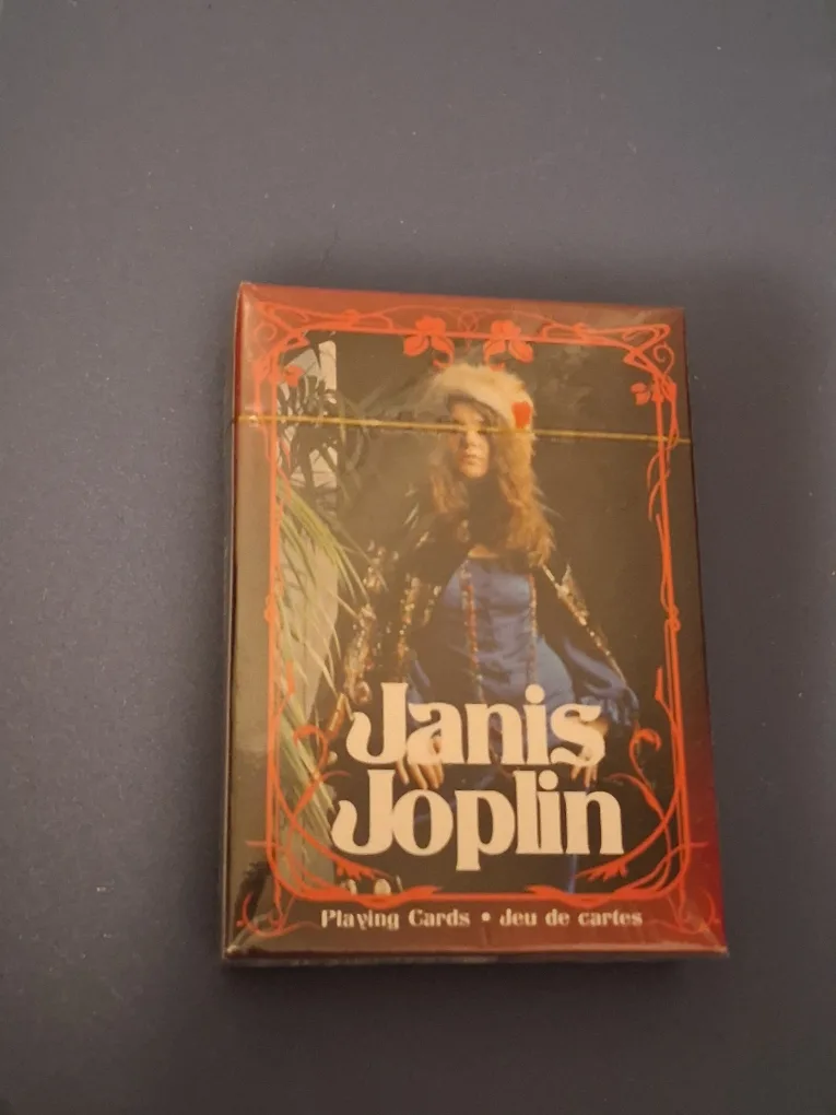 Janis Joplin playing cards thumbnail
