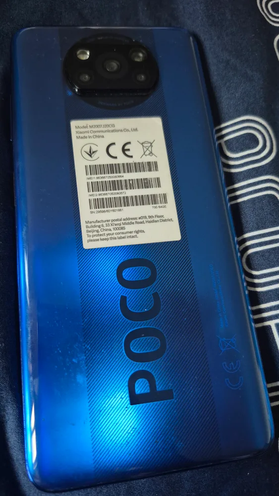 Pocophone X3 NFC Blue image indicator(2)