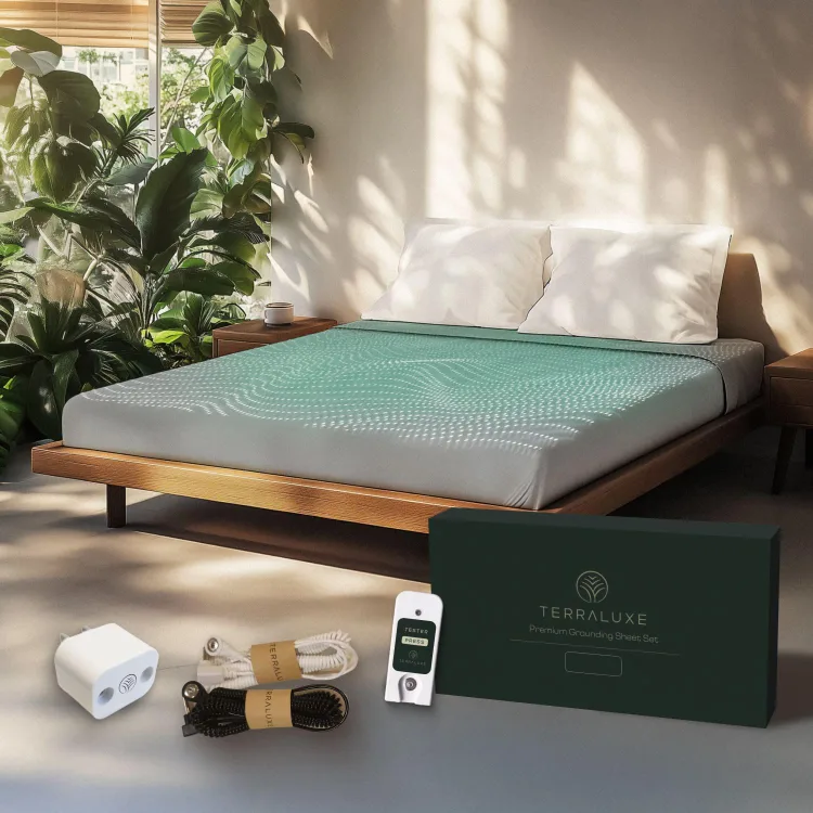 Terraluxe Grounding Bed Sheet BNIB thumbnail