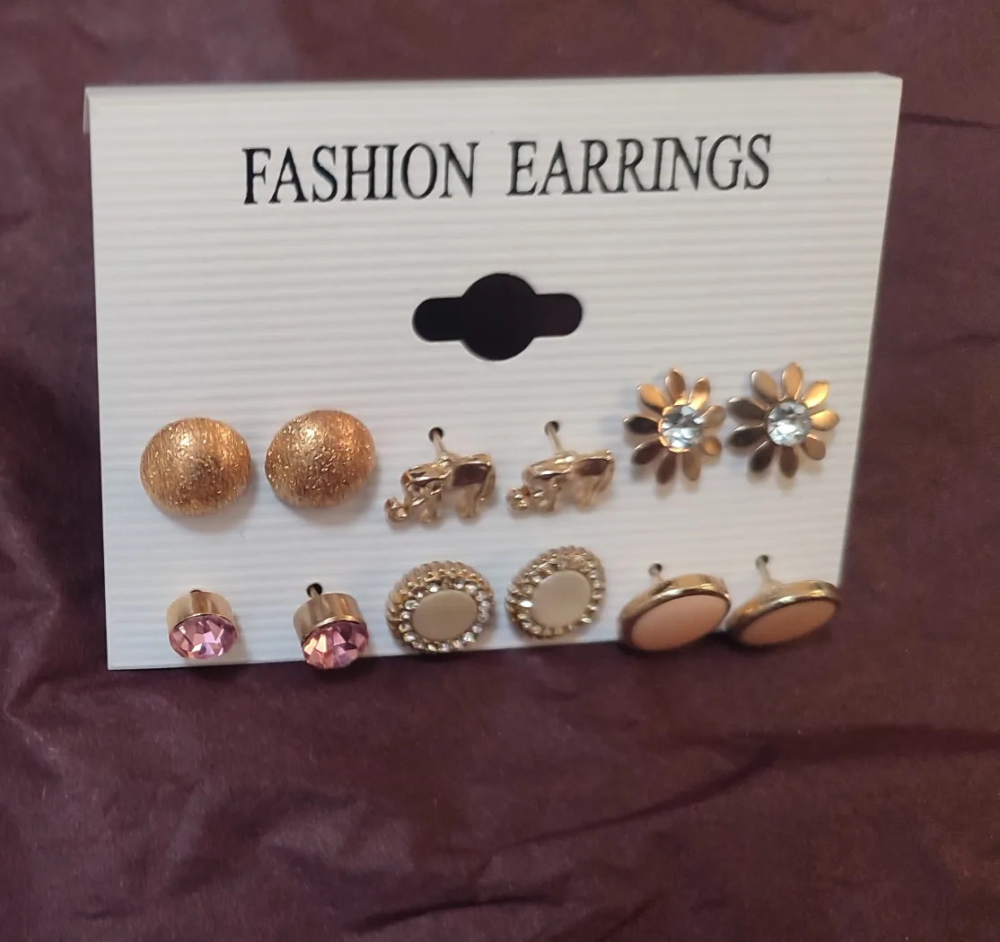 5 Fashion Earrings Sets - New image indicator(2)