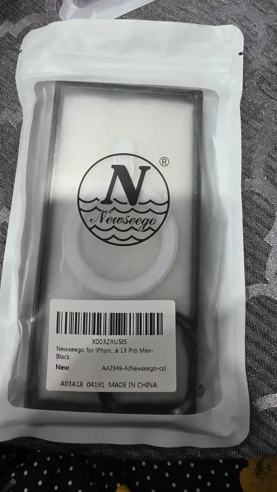 New Newseego iPhone 13 Pro Max Case - Black thumbnail