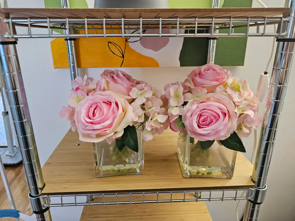 Pink Hydrangea Floral Arrangement thumbnail