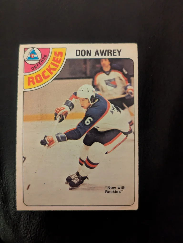 Don Awrey 1978 O-Pee-Chee Hockey Card thumbnail