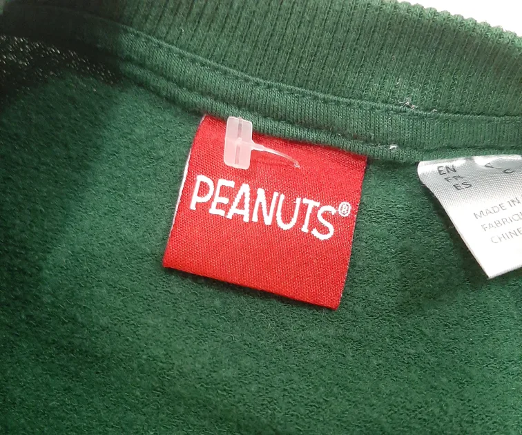 Peanuts Snoopy Green Sweatshirt - Size Small image indicator(2)