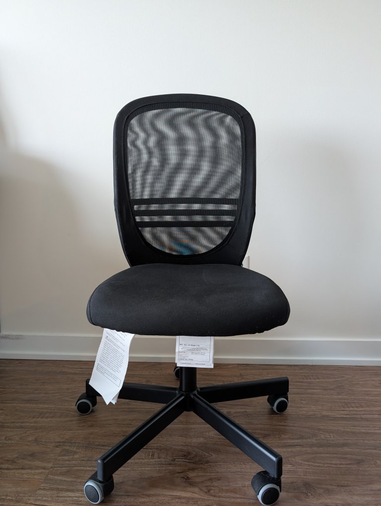Ikea office chair - FLINTAN Black