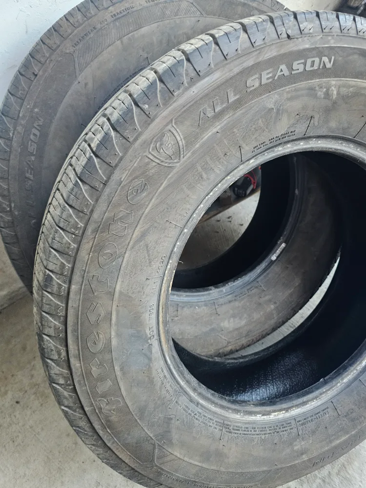 2X235/70/R16 firestone all season tires only 2 tires image indicator(2)