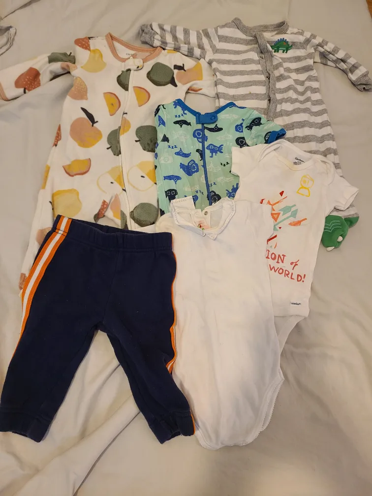 lot of 6 month baby boy clothes thumbnail