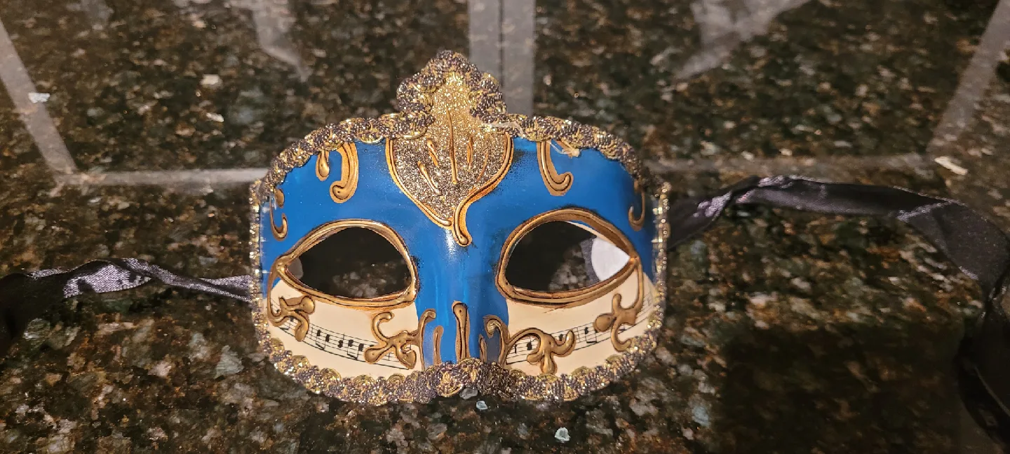 New Venetian Masquerade Mask thumbnail