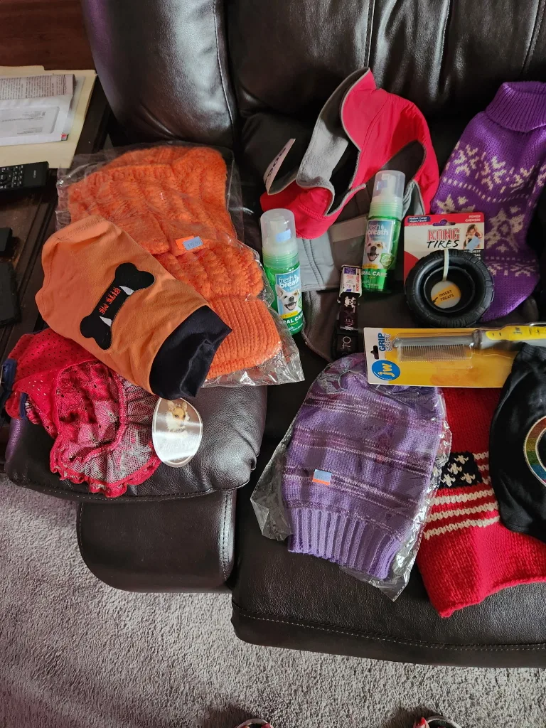 Dog Items Bundle: Clothes, Grooming, Toys image indicator(7)